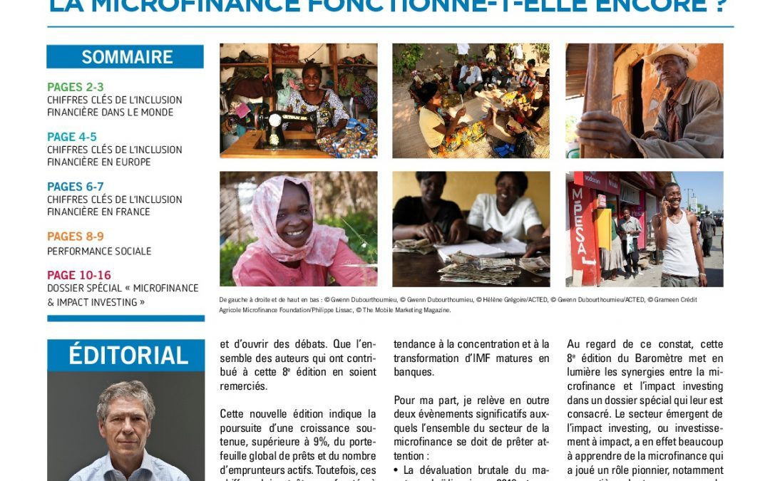 La Microfinance fonctionne-t-elle encore ? Baromètre 2017