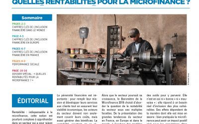 Communiqué de Presse – Baromètre de la Microfinance 2018