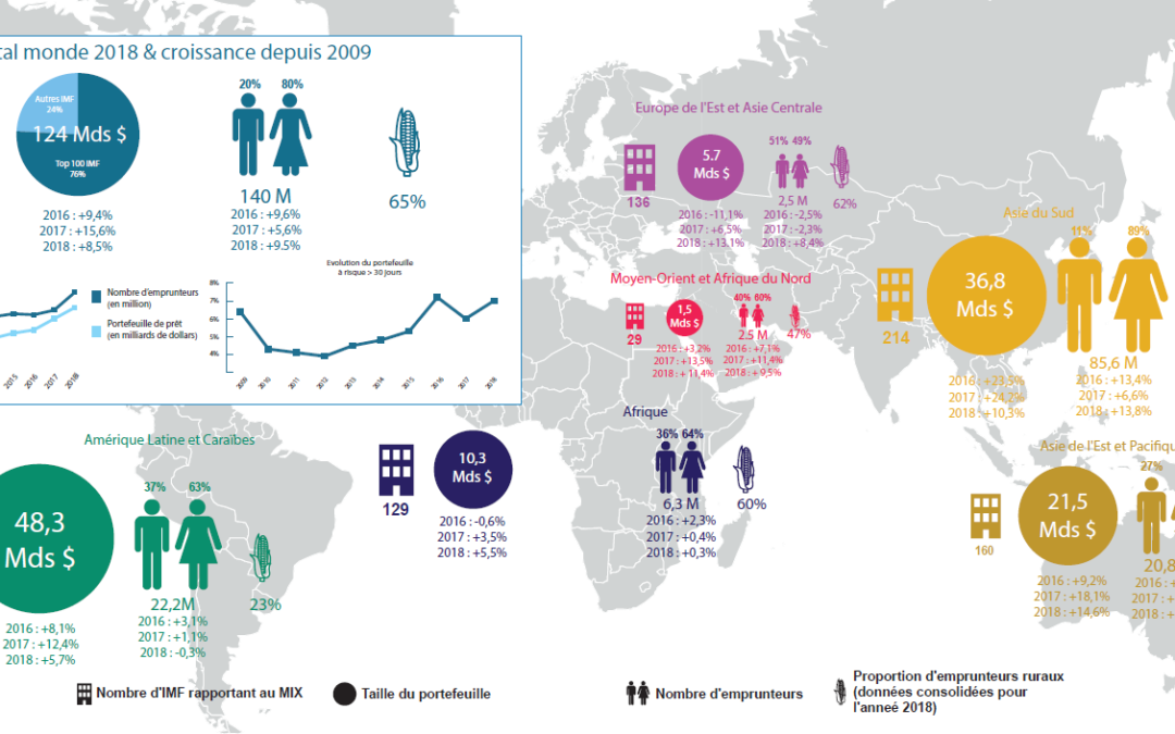 Chiffres globaux de la microfinance : quelles évolutions ?