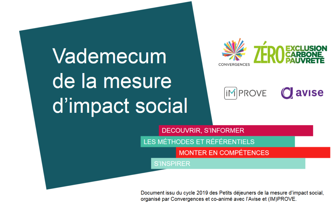 Vademecum de la mesure d’impact social : s’orienter vers les bons outils