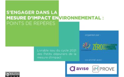 S’engager dans la mesure d’impact environnemental : points de repère