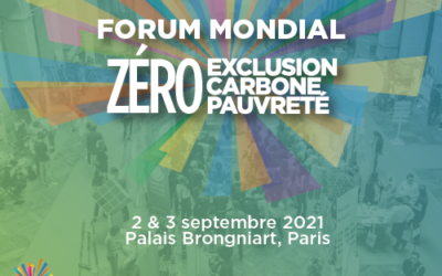 Forum Mondial 3Zéro 2021 – Communiqué de presse