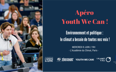 Retour sur l’Apéro Youth We Can! Environnement et politique : le climat a besoin de toutes nos voix !