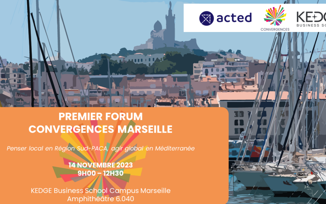 Retour sur le premier Forum Convergences Marseille